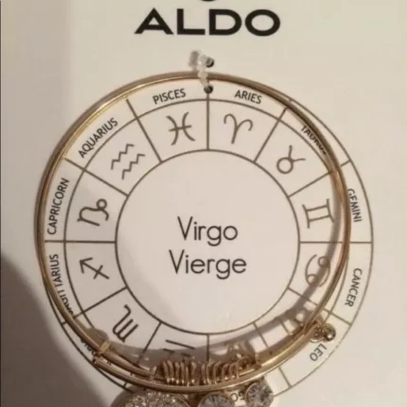 Aldo zodiac bangle bracelet in Virgo. - Picture 3 of 3